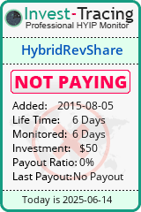 Monitored by Invest-Tracing.com HYIP Monitor-Invest-Tracing.com