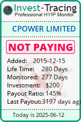 Monitored by Invest-Tracing.com HYIP Monitor-Invest-Tracing.com