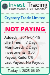 Monitored by Invest-Tracing.com HYIP Monitor-Invest-Tracing.com