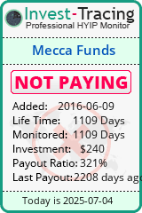 Monitored by Invest-Tracing.com HYIP Monitor-Invest-Tracing.com