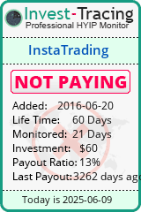 Monitored by Invest-Tracing.com HYIP Monitor-Invest-Tracing.com