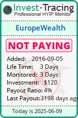 Monitored by Invest-Tracing.com HYIP Monitor-Invest-Tracing.com