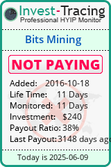 Monitored by Invest-Tracing.com HYIP Monitor-Invest-Tracing.com