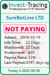 Monitored by Invest-Tracing.com HYIP Monitor-Invest-Tracing.com