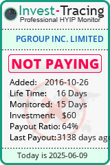 Monitored by Invest-Tracing.com HYIP Monitor-Invest-Tracing.com