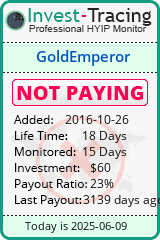 Monitored by Invest-Tracing.com HYIP Monitor-Invest-Tracing.com