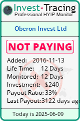 HYIP Monitor-Invest-Tracing.com