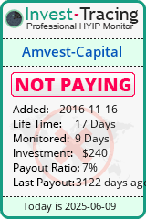 Monitored by Invest-Tracing.com HYIP Monitor-Invest-Tracing.com