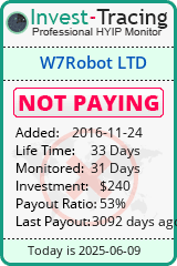 Monitored by Invest-Tracing.com HYIP Monitor-Invest-Tracing.com