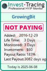 HYIP Monitor-Invest-Tracing.com