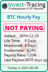 HYIP Monitor-Invest-Tracing.com