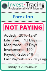Monitored by Invest-Tracing.com HYIP Monitor-Invest-Tracing.com