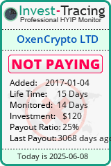 HYIP Monitor-Invest-Tracing.com