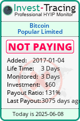 HYIP Monitor-Invest-Tracing.com