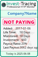 HYIP Monitor-Invest-Tracing.com