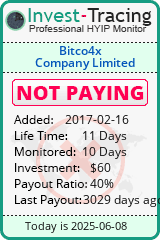 HYIP Monitor-Invest-Tracing.com