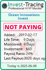 HYIP Monitor-Invest-Tracing.com