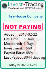 Monitored by Invest-Tracing.com HYIP Monitor-Invest-Tracing.com
