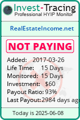 Monitored by Invest-Tracing.com HYIP Monitor-Invest-Tracing.com