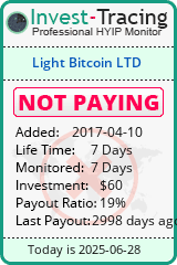 HYIP Monitor-Invest-Tracing.com