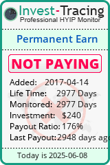 Monitored by Invest-Tracing.com HYIP Monitor-Invest-Tracing.com