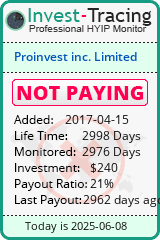 Monitored by Invest-Tracing.com HYIP Monitor-Invest-Tracing.com
