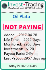 Monitored by Invest-Tracing.com HYIP Monitor-Invest-Tracing.com