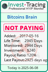 Monitored by Invest-Tracing.com HYIP Monitor-Invest-Tracing.com