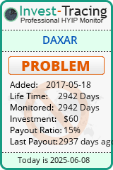 Monitored by Invest-Tracing.com HYIP Monitor-Invest-Tracing.com