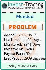Monitored by Invest-Tracing.com HYIP Monitor-Invest-Tracing.com