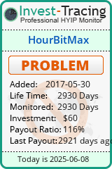 Monitored by Invest-Tracing.com HYIP Monitor-Invest-Tracing.com