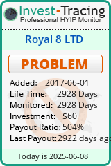 Monitored by Invest-Tracing.com HYIP Monitor-Invest-Tracing.com