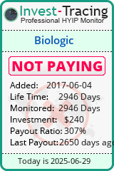 Monitored by Invest-Tracing.com HYIP Monitor-Invest-Tracing.com