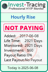 Monitored by Invest-Tracing.com HYIP Monitor-Invest-Tracing.com