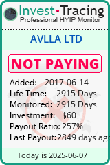 Monitored by Invest-Tracing.com HYIP Monitor-Invest-Tracing.com