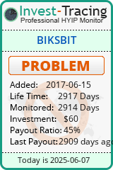 Monitored by Invest-Tracing.com HYIP Monitor-Invest-Tracing.com