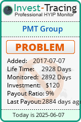 Monitored by Invest-Tracing.com HYIP Monitor-Invest-Tracing.com