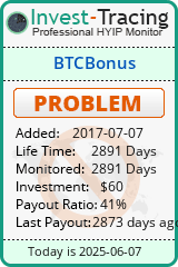 Monitored by Invest-Tracing.com HYIP Monitor-Invest-Tracing.com
