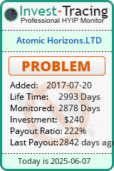 Monitored by Invest-Tracing.com HYIP Monitor-Invest-Tracing.com