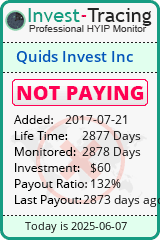 Monitored by Invest-Tracing.com HYIP Monitor-Invest-Tracing.com