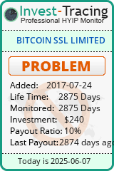 Monitored by Invest-Tracing.com HYIP Monitor-Invest-Tracing.com