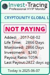 Monitored by Invest-Tracing.com HYIP Monitor-Invest-Tracing.com