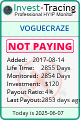 Monitored by Invest-Tracing.com HYIP Monitor-Invest-Tracing.com