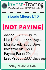 Monitored by Invest-Tracing.com HYIP Monitor-Invest-Tracing.com