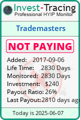 Monitored by Invest-Tracing.com HYIP Monitor-Invest-Tracing.com