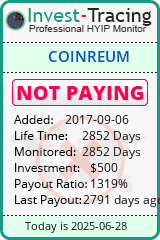 Monitored by Invest-Tracing.com HYIP Monitor-Invest-Tracing.com