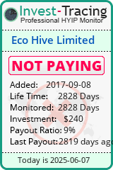 Monitored by Invest-Tracing.com HYIP Monitor-Invest-Tracing.com
