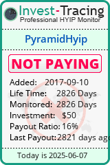 Monitored by Invest-Tracing.com HYIP Monitor-Invest-Tracing.com