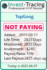 Monitored by Invest-Tracing.com HYIP Monitor-Invest-Tracing.com