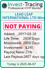 Monitored by Invest-Tracing.com HYIP Monitor-Invest-Tracing.com